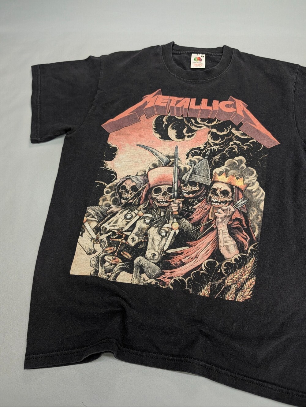 Four Horsemen Metallica Fruit Of The Loom T-Shirt M Black